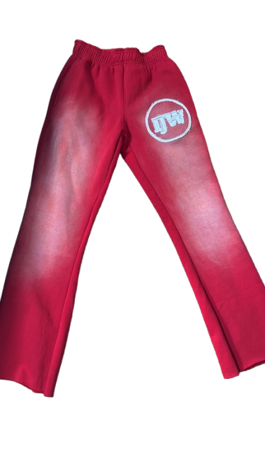 IJW LOGO PANTS (RED)